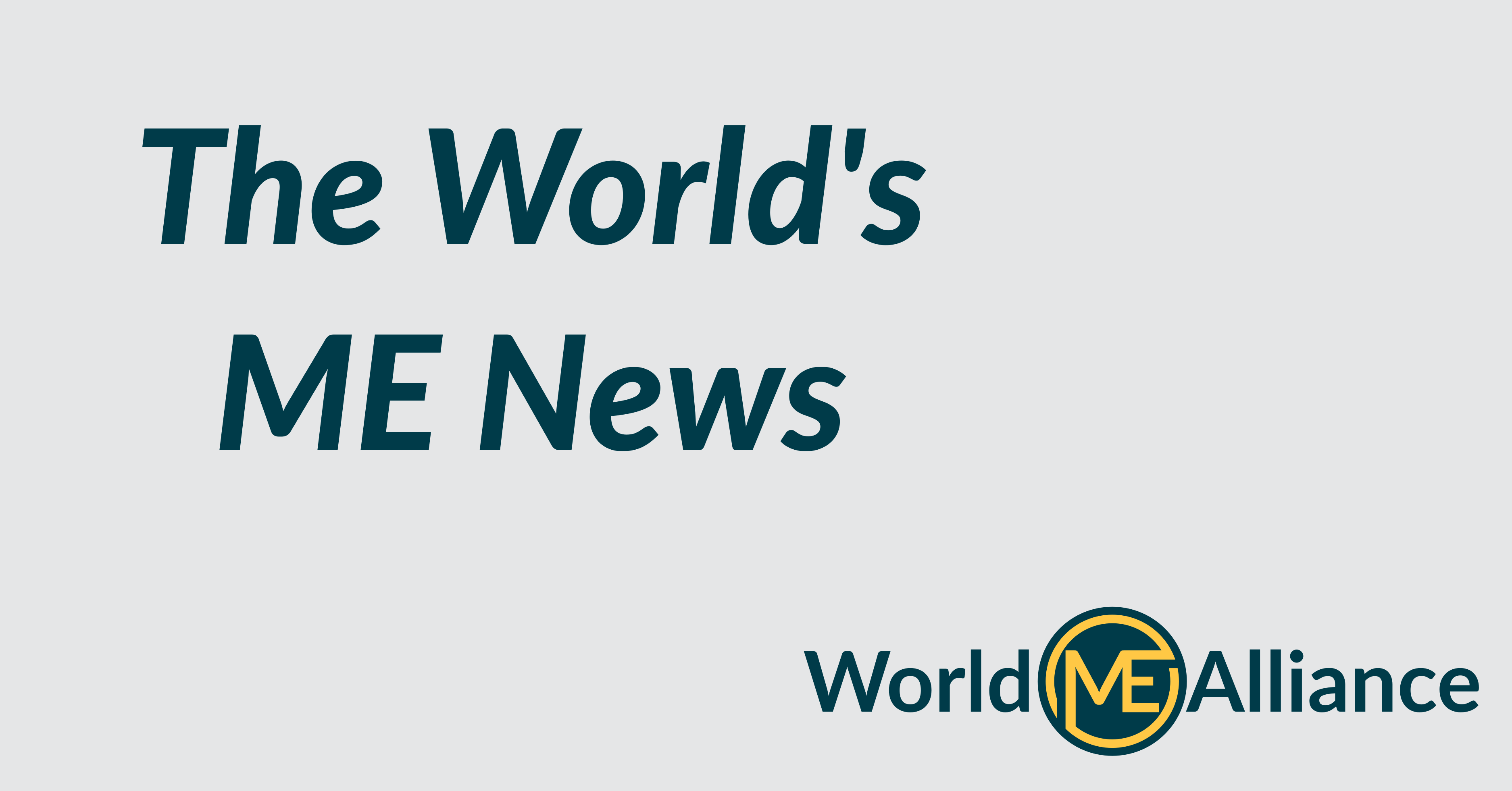 Read more about the article ANZMES backs World ME Alliance position