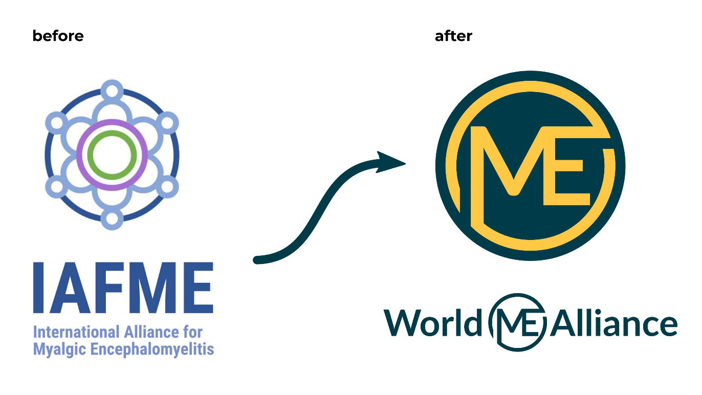 Read more about the article Our new name and brand: World ME Alliance