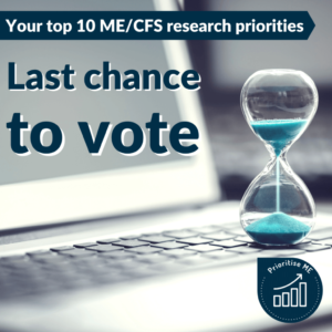 Read more about the article Last chance to vote for your top ten ME/CFS research priorities in the UK