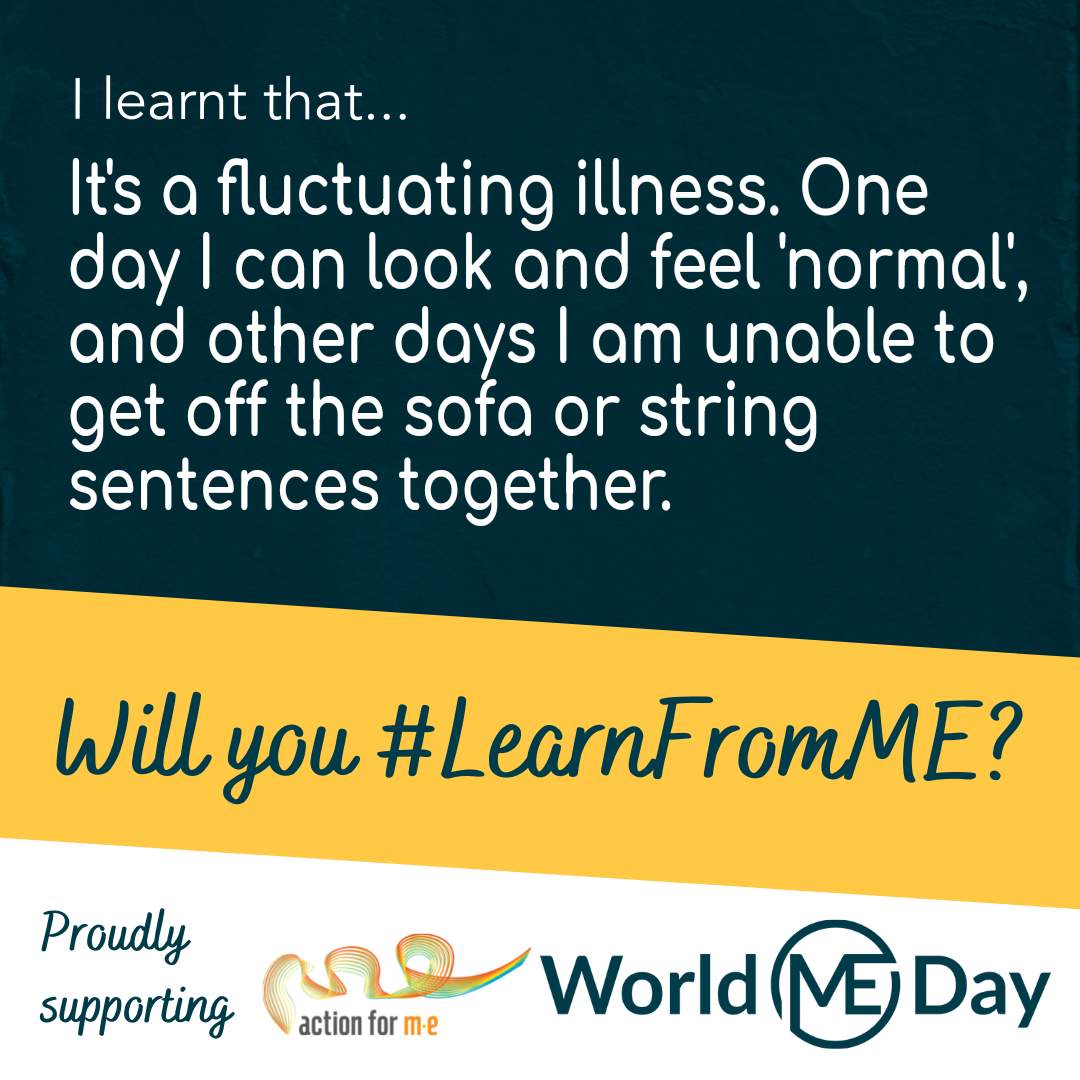 World ME Day posters show what we can LearnFromME World ME Alliance