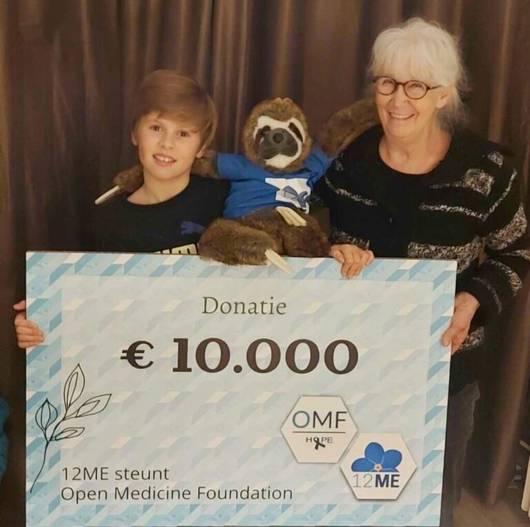 12ME doneert 10.000 euro aan OMF