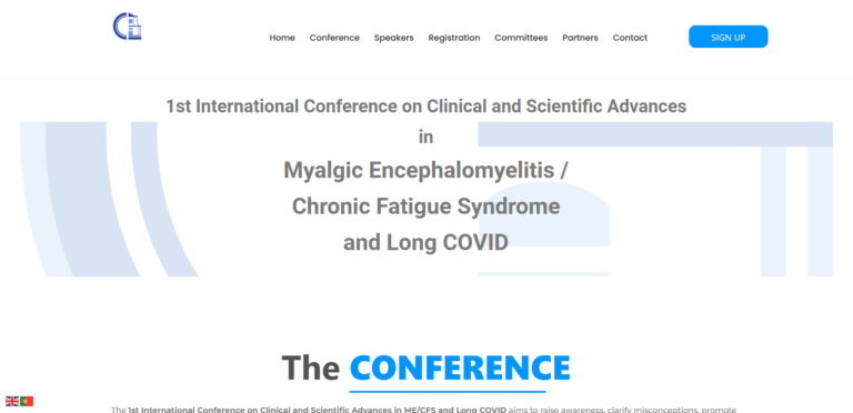 Registration for 1st International Conference on ME/CFS and Long COVID in Portugal Opens