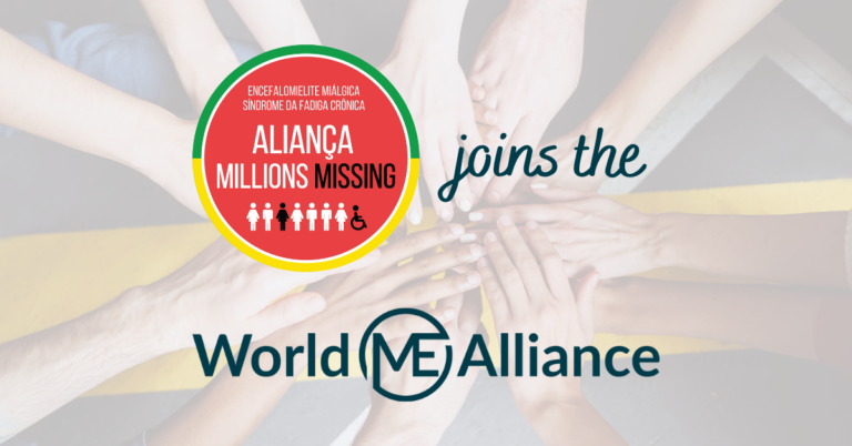 Aliança Millions Missing joins the World ME Alliance, expanding our reach among Portuguese-speaking countries and communities.